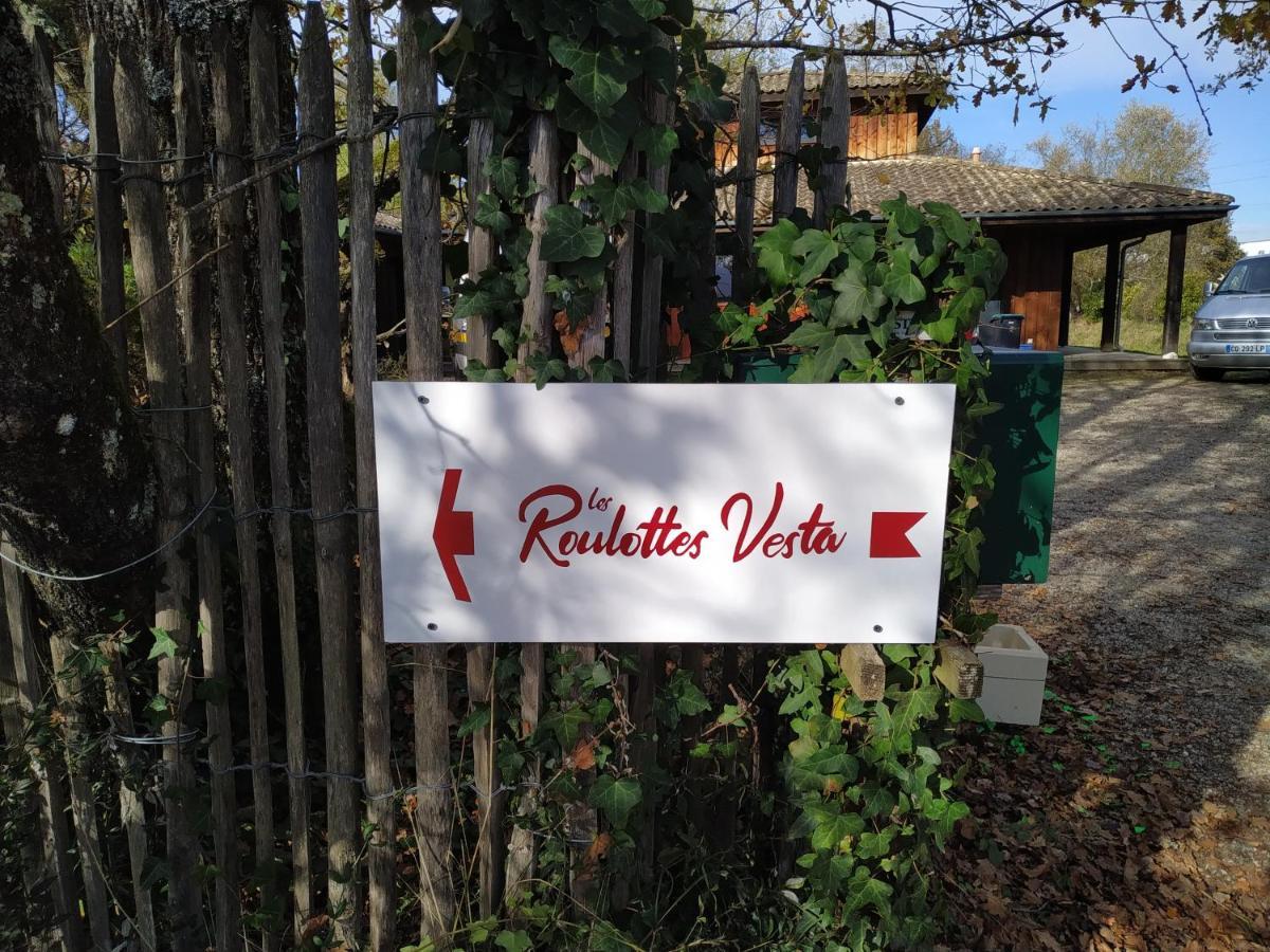 Les Roulottes Vesta Villa Léognan Eksteriør billede